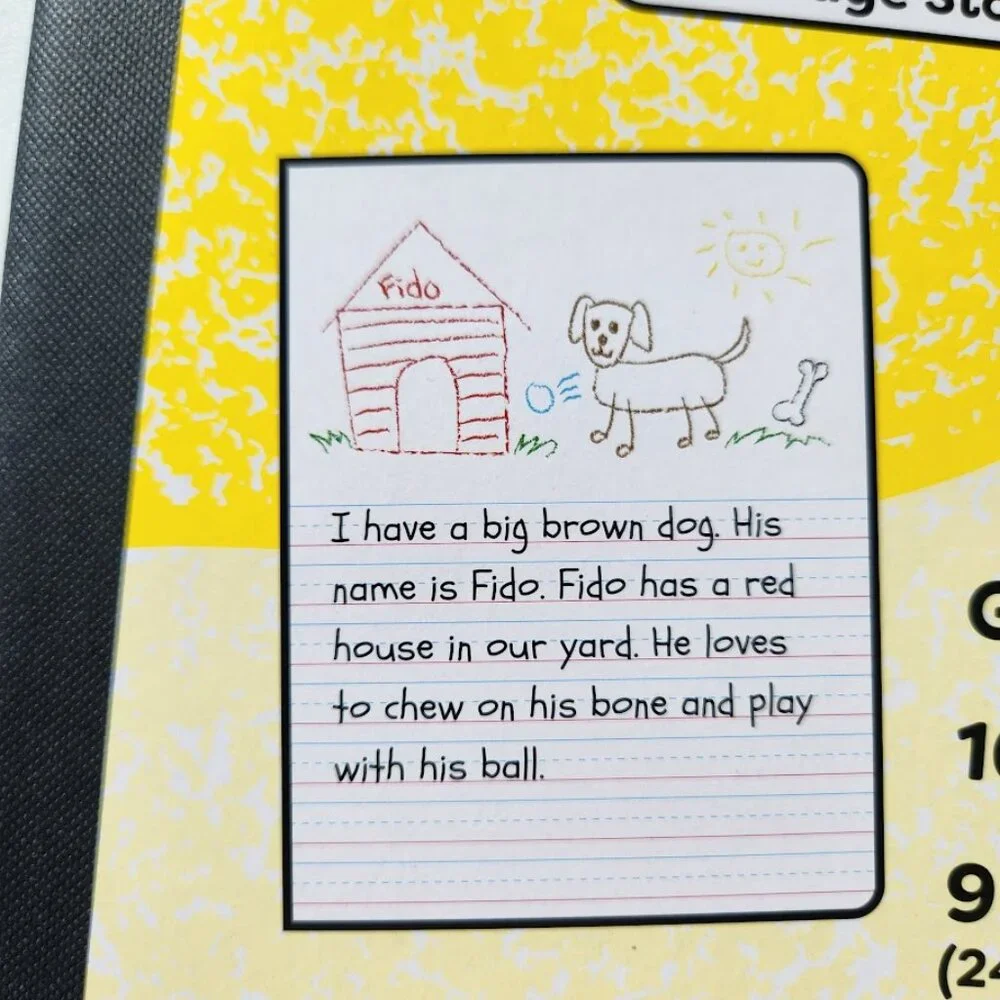 2X Primary Composition Notebook Grades K-2 Primary Journal Grades Writing Drawin
